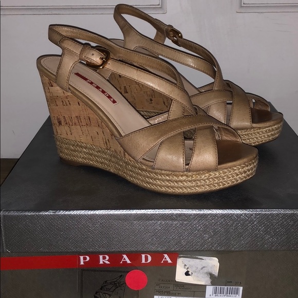 Prada Summer Wedge - Picture 2 of 6